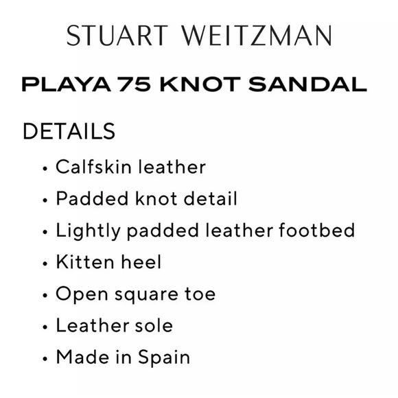 Stuart Weitzman | Blue Slip On Heels Square NIB 9 - Picture 10 of 10